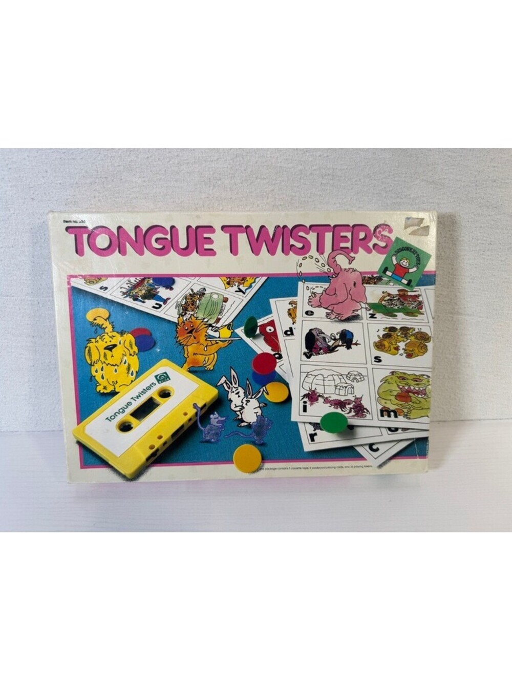 Vintage Tongue Twisters Discovery Toys Listening Phonics Game 1987 Complete